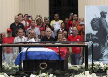 Este domingo serán inhumadas las cenizas del líder de la Revolución Cubana, Fidel Castro