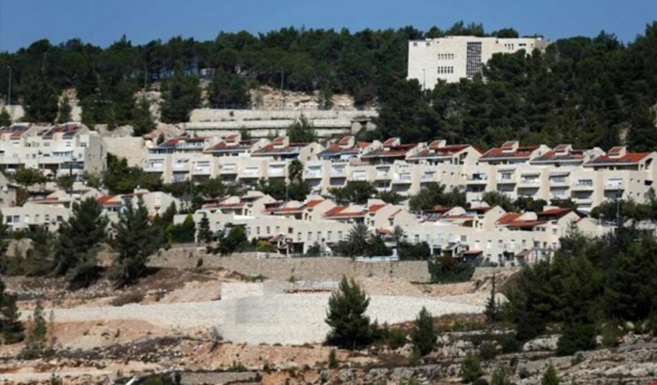 Régimen israelí responde al CSNU con la construcción de 5 mil 600 casas en tierras palestinas