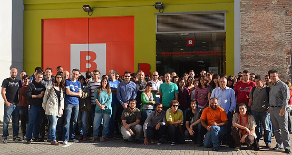 Triunfo de los trabajadores externalizados de BarcelonaTV