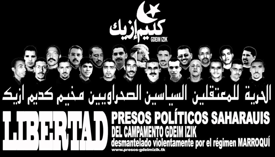 IU llama a sumarse a las movilizaciones en apoyo a los presos políticos saharauis de Gdem Izik