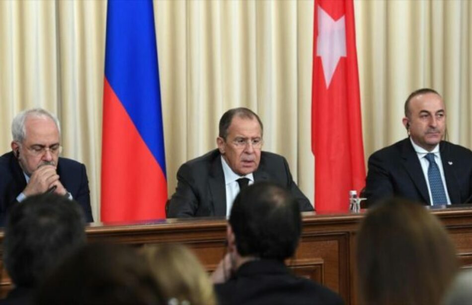 Rusia, Irán y Turquía defienden soberanía e integridad de Siria