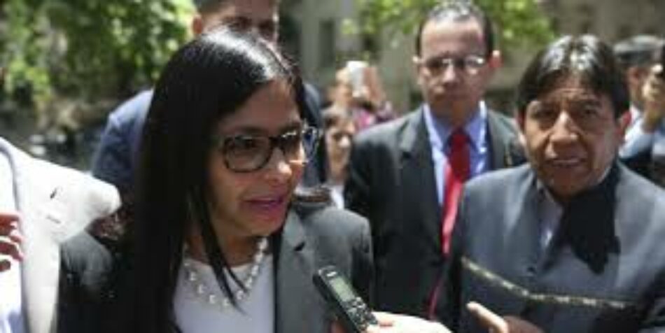 Venezuela envió nota de protesta a Gobierno argentino por agresión a canciller Delcy Rodríguez