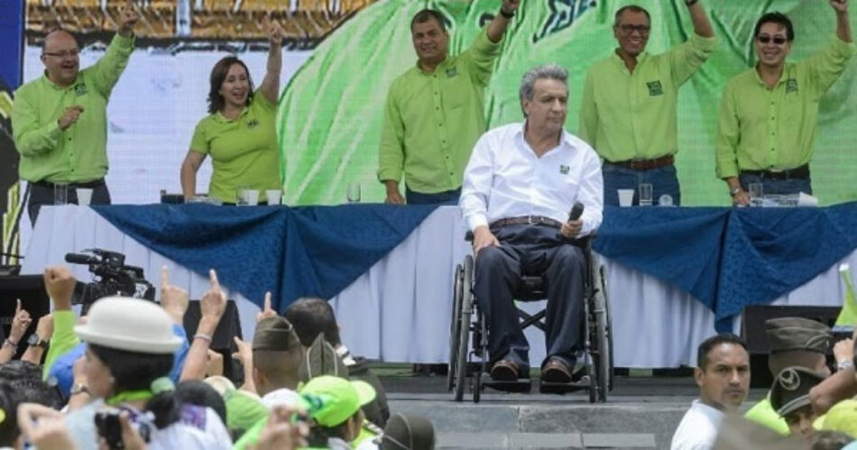Candidato Lenín Moreno lidera encuestas en Ecuador