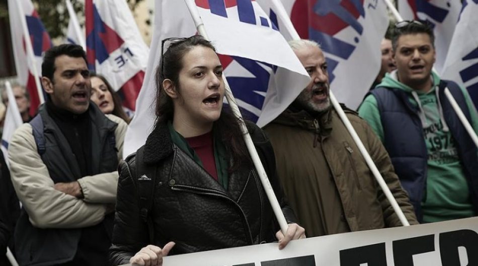 Nueva huelga general en Grecia: Crece oposición a medidas antiobreras