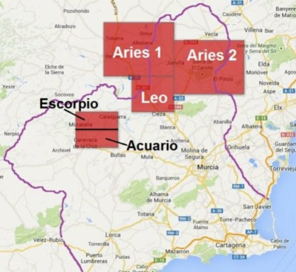 El fracking sigue amenazando la Región de Murcia