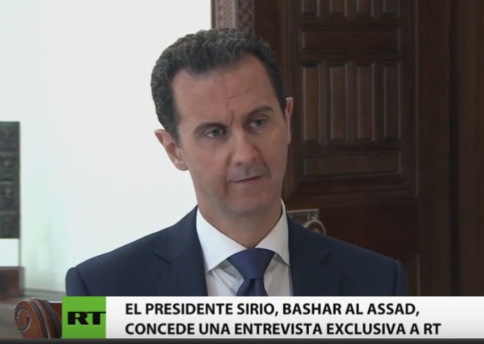 Bashar al-Assad: El ISIS retomó Palmyra con ayuda de EEUU para intentar Salvar Alepo