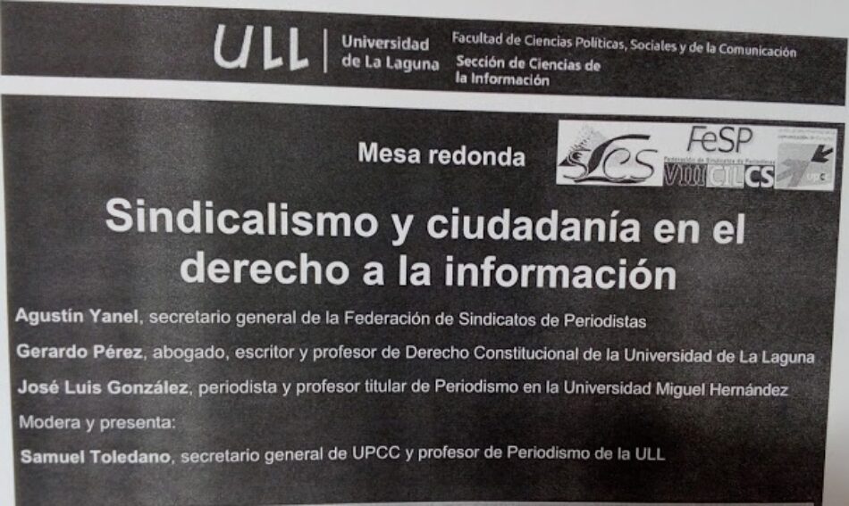 Investigadores y profesionales de la comunicación abogan por una regulación de pública del ejercicio del periodismo