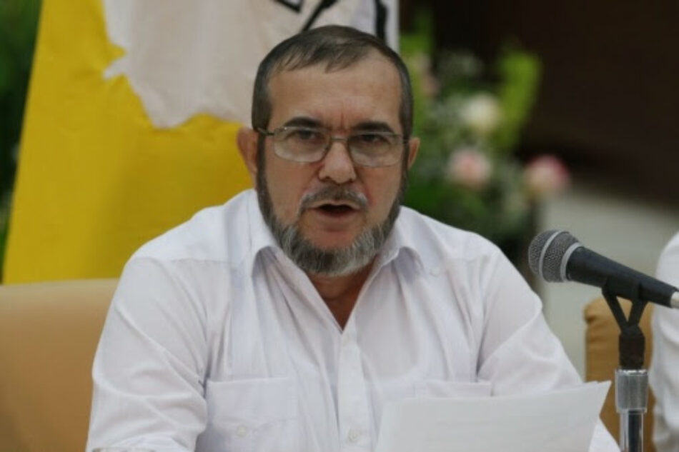 Timochenko: Las FARC-EP no nos proyectamos a ser presidentes