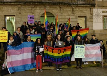 Concentracións na Galiza ante o último caso de agresión a un gai