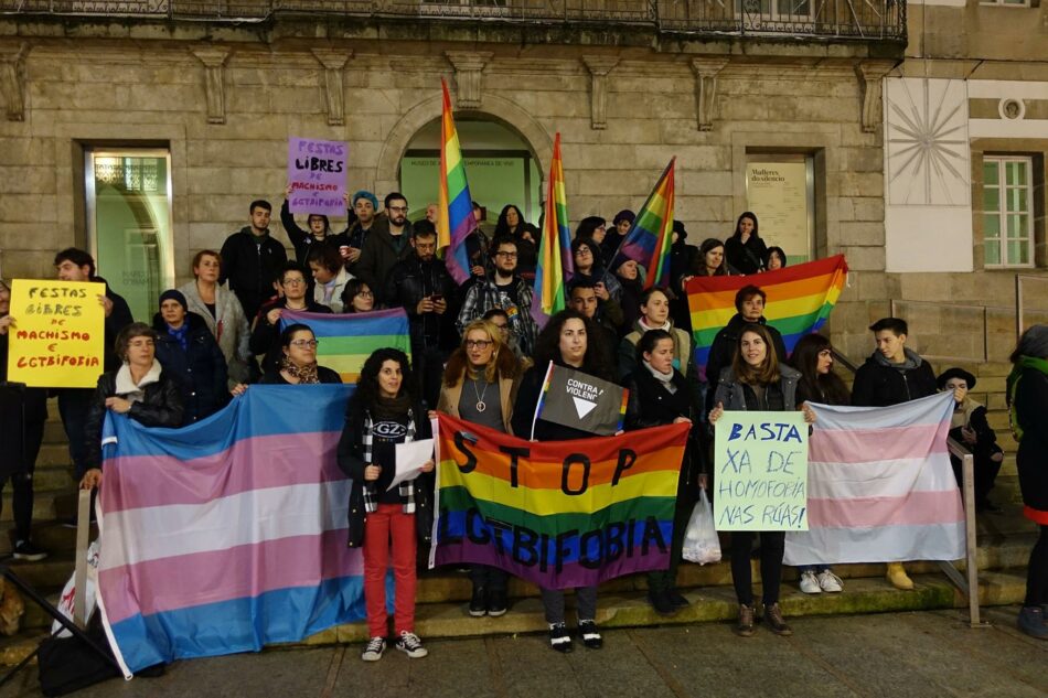 Concentracións na Galiza ante o último caso de agresión a un gai