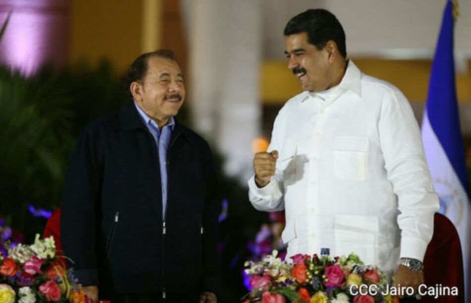 Nicaragua: Presidente Maduro resalta hermandad de la Revolución Sandinista y la Revolución Bolivariana