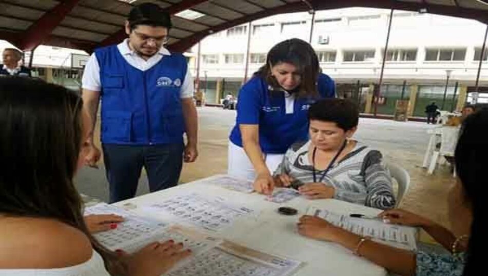 Ecuador oficia este domingo su segundo simulacro electoral