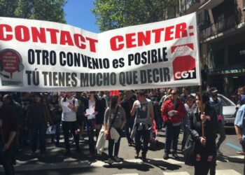 Más de cien mil trabajadores en todo el Estado, convocados a la huelga del Contact Center este jueves 26 de enero