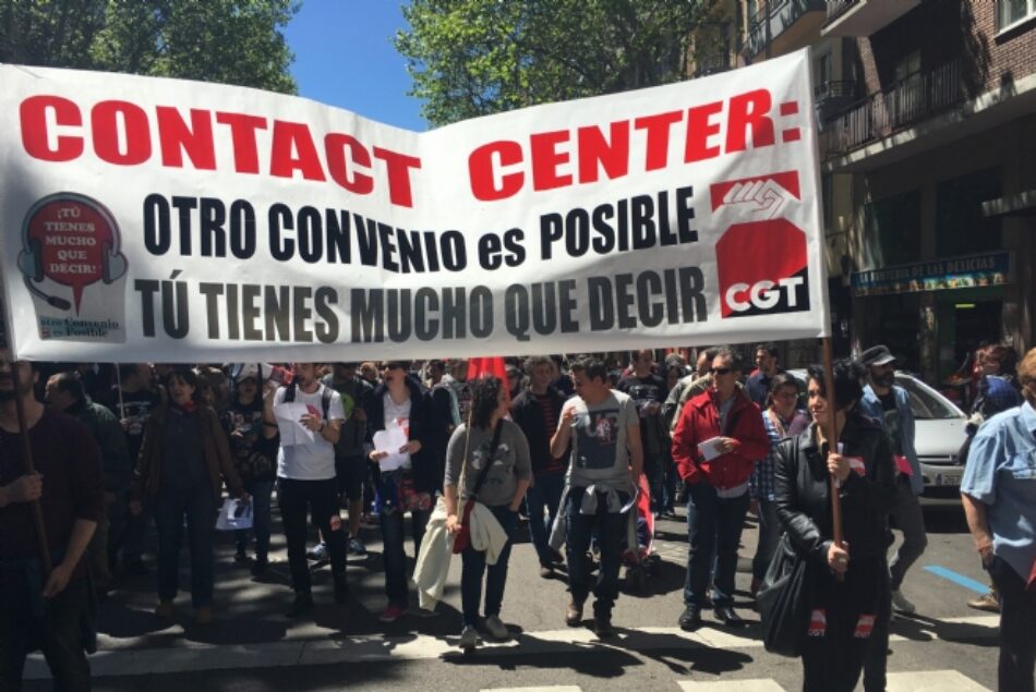 Más de cien mil trabajadores en todo el Estado, convocados a la huelga del Contact Center este jueves 26 de enero