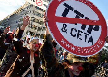 Movilizaciones en toda Europa para frenar el CETA, el «caballo de Troya» del TTIP