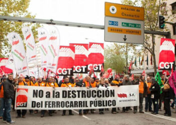 CGT en contra de destinar dinero público a la destrucción de empleo en RENFE