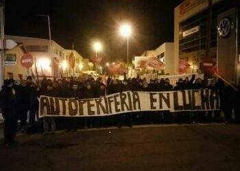 Izquierda Unida y el PCE muestran su apoyo a los trabajadores de Autoperiferia en su huelga