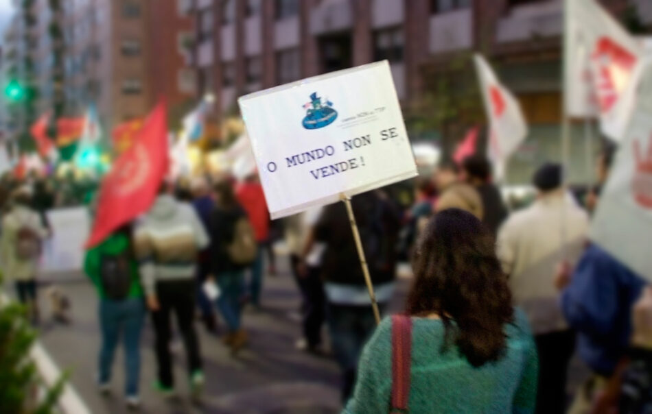 Non ao Galiza convoca unha concentración contra o CETA o 21X