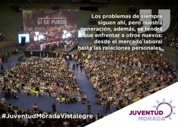 «Hacer la política que nos afectará a lo largo de nuestras vidas, porque si no otros la harán por nosotros»