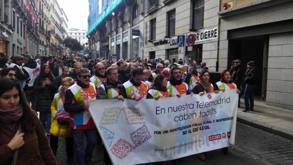 ERE Telemadrid. Cuatro de años de injusticia, solución ya