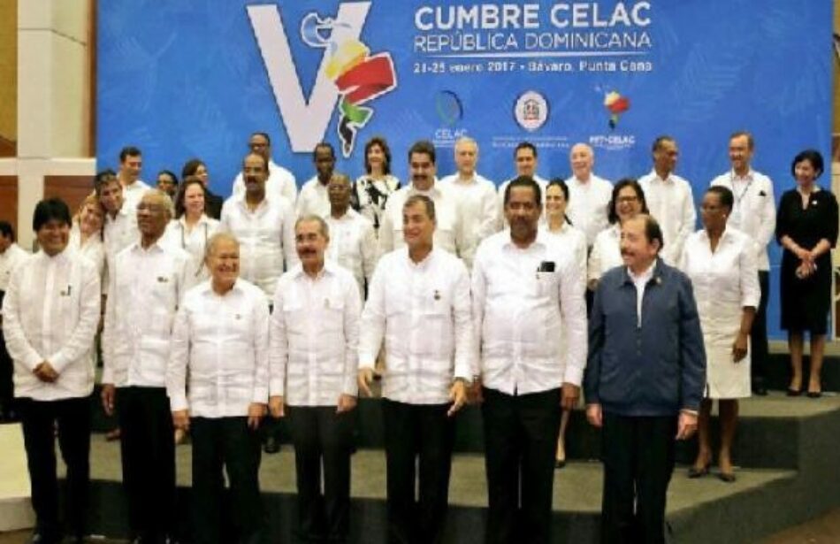 Celac: Declaración de Punta Cana apoya diálogo en Venezuela y condena decreto de Obama