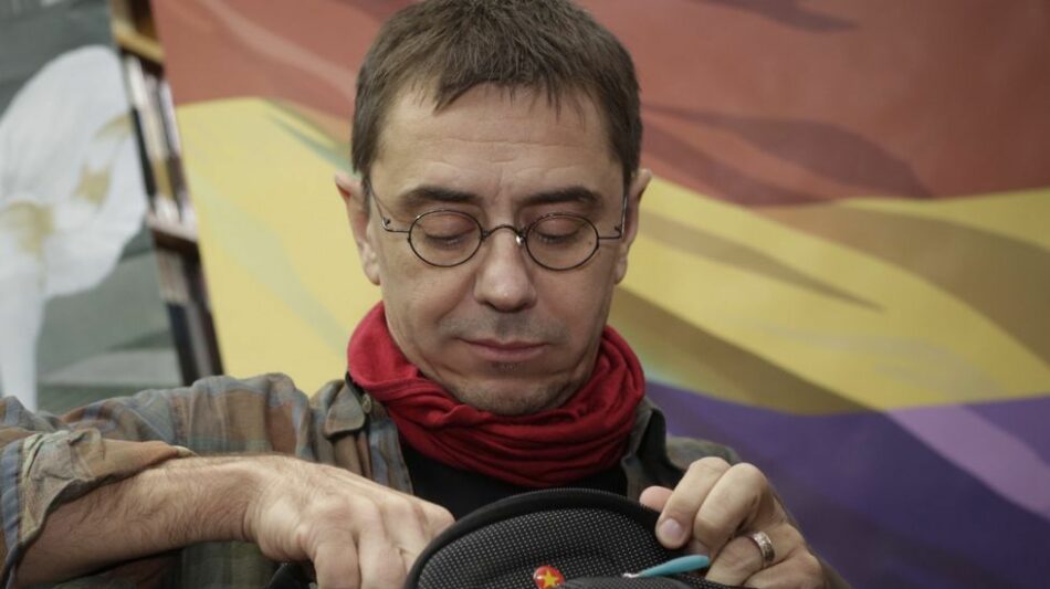 Monedero apoya el proyecto liderado por Iglesias en Valencia y Elche