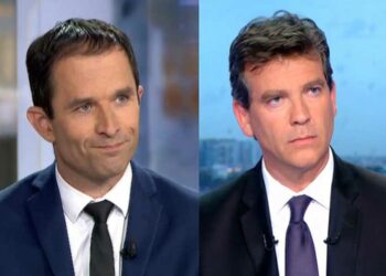 Hamon y Montebourg, posibles finalistas del Partido Socialista (PS) francés