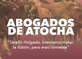 Homenaje al salmantino Serafín Holgado, asesinado en el despacho laboralista de Atocha junto con otros cinco compañeros