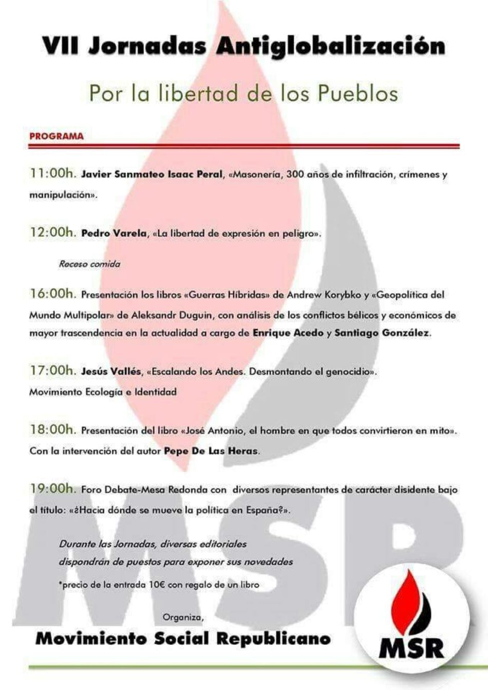 La Plataforma Antifascista alerta sobre unas jornadas nazis en Zaragoza la próxima semana