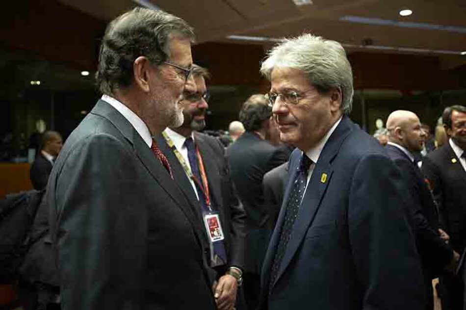 Rajoy y primer ministro italiano examinan relaciones bilaterales