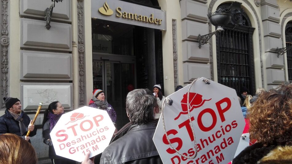 Stop Desahucios Granada 15M paraliza un juicio por usurpación