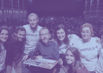 Podemos entrega los 500.000 euros donados por sus cargos públicos en la tercera gala de Impulsa