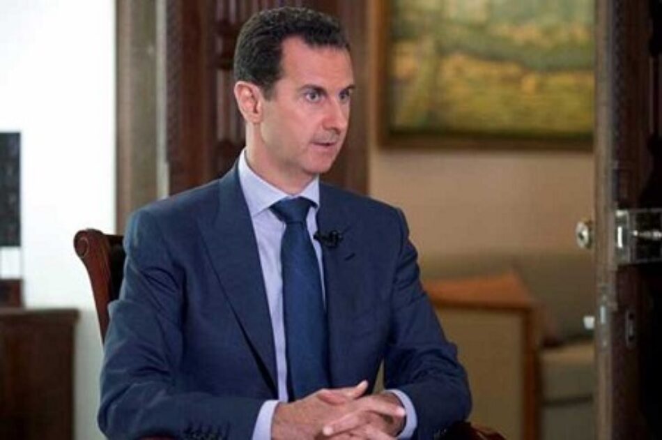 Presidente sirio dispuesto a negociar para lograr fin del conflicto