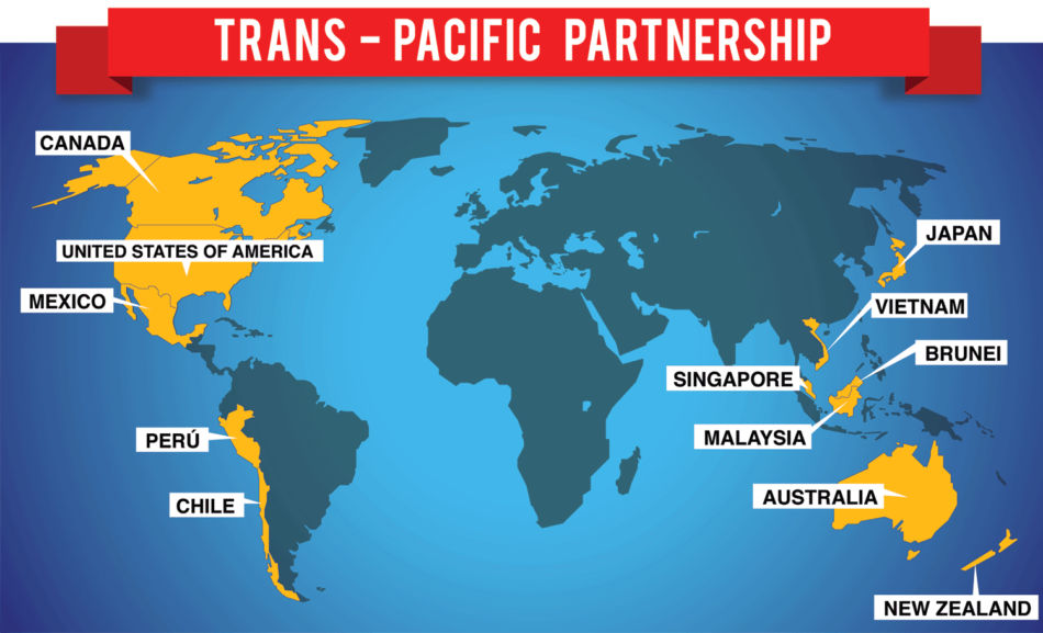 Naciones del Pacífico buscan sustituir a EEUU por China para salvar el TPP