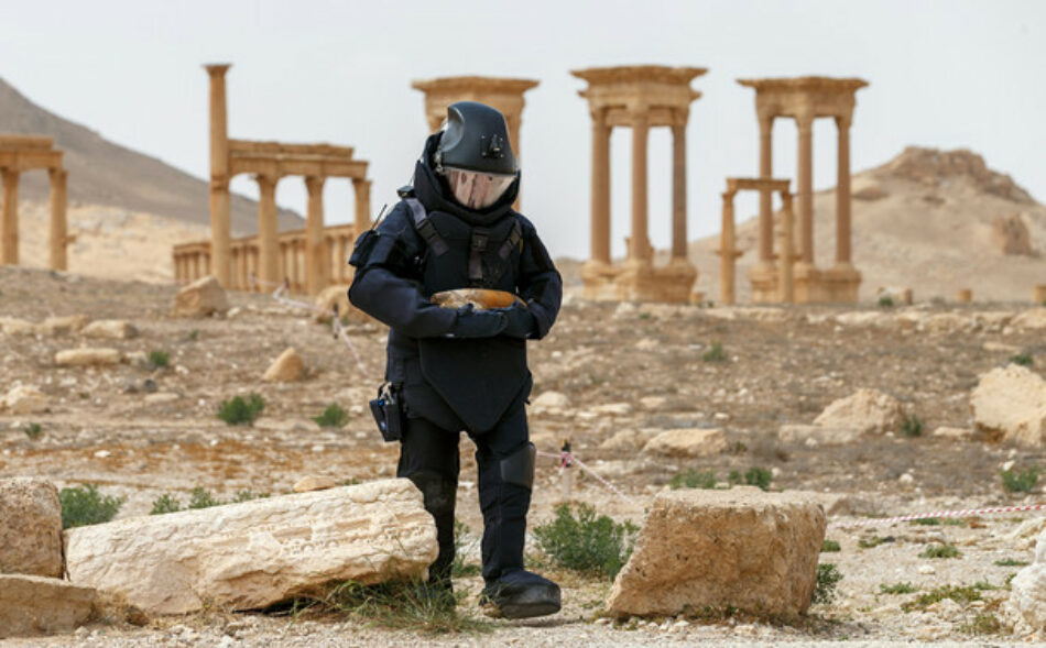 Un ejército de voluntarios ‘online’ resucita las ruinas de Mosul y Palmira