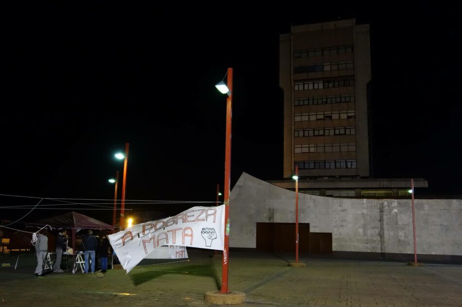 Una semana de acampada en Vigo contra la pobreza