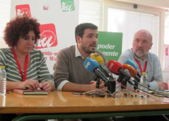 IU-Verdes exige disolución de la Asamblea Regional y la convocatoria de nuevas elecciones