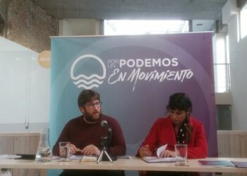 Acto de celebración de final de campaña de Podemos en Movimiento
