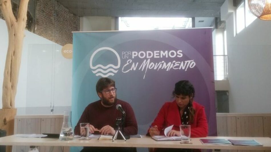 Acto de celebración de final de campaña de Podemos en Movimiento