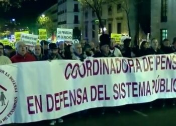 La Coordinadora Estatal en Defensa del Sistema Público de Pensiones apoya las Marchas de la Dignidad del 25 febrero y 27 mayo y convoca movilización descentralizada en abril