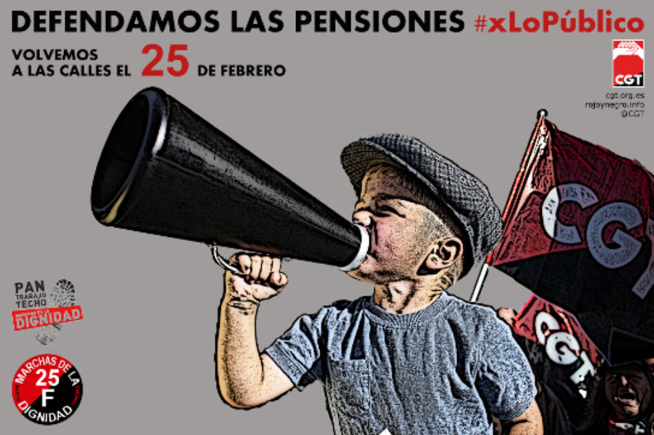 Bloque combativo y Marchas de la Dignidad: «Volvemos a las calles» el 25 (y 28 de febrero en Andalucía)