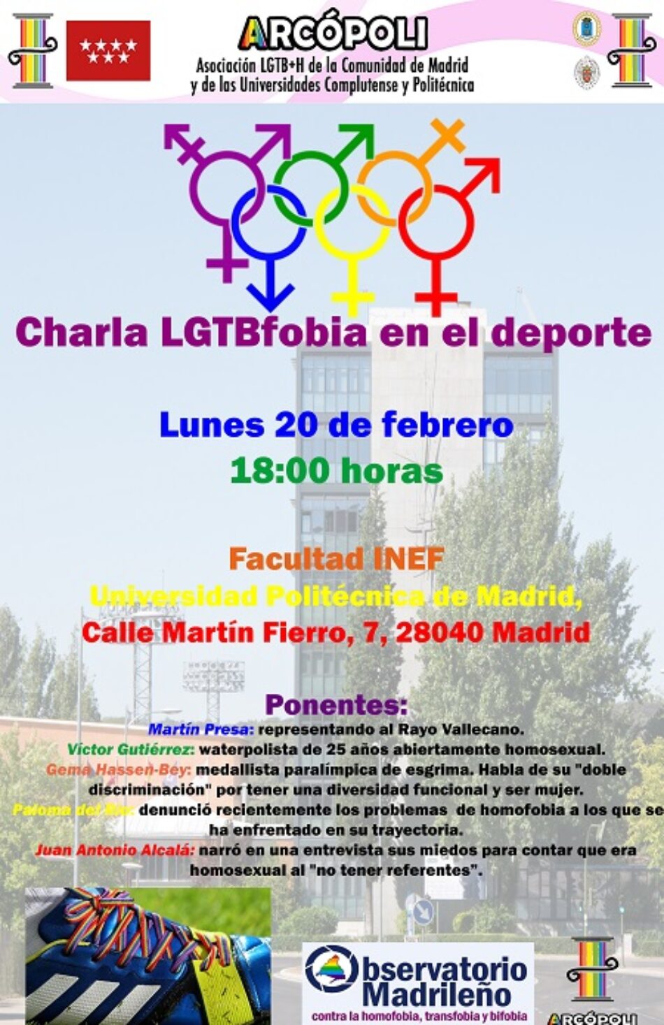 Primera mesa sobre homofobia en el deporte