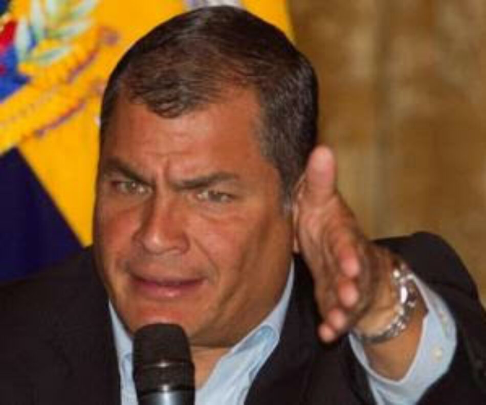Alerta Correa sobre campaña sucia de la oposición en elecciones ecuatorianas