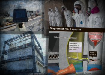 Detectan un agujero en un reactor de Fukushima y niveles de radiación récord