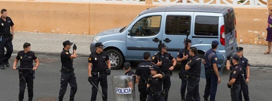 Denuncian recomendaciones del Jefe del Grupo II de la UPR de la policía en Canarias: “miráis, y cuando nadie os vea le dais una patada en la boca, que para eso os da las botas las DGP”
