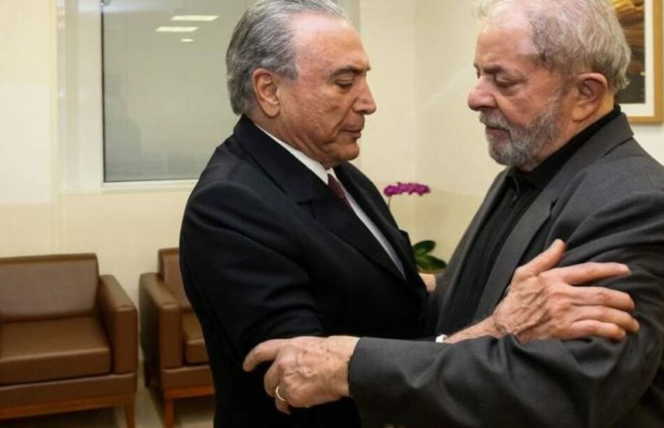 Brasil: Polémico acercamiento de Temer y Lula