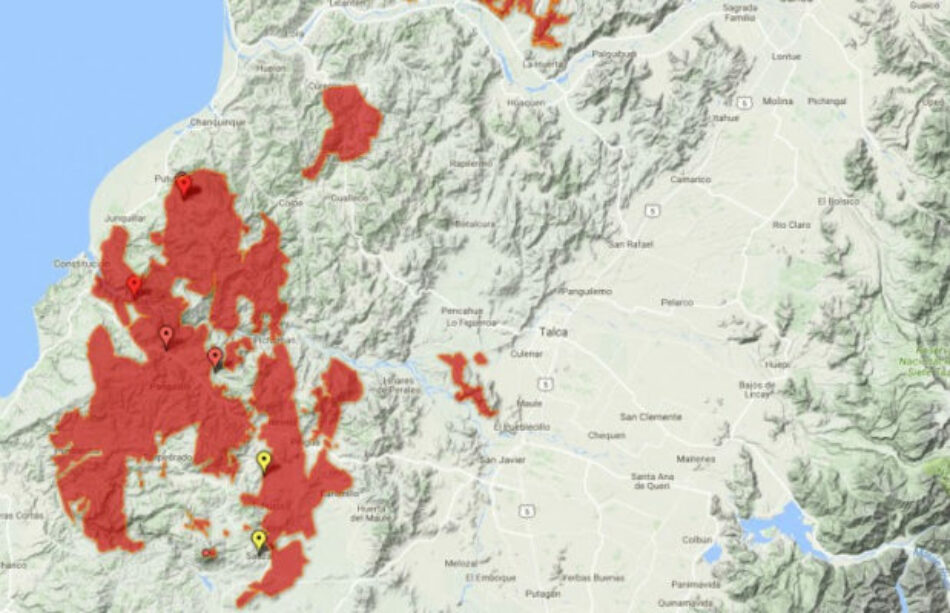 Impactos socio-ambientales de los incendios forestales de 2017 en la región del Maule, en Chile