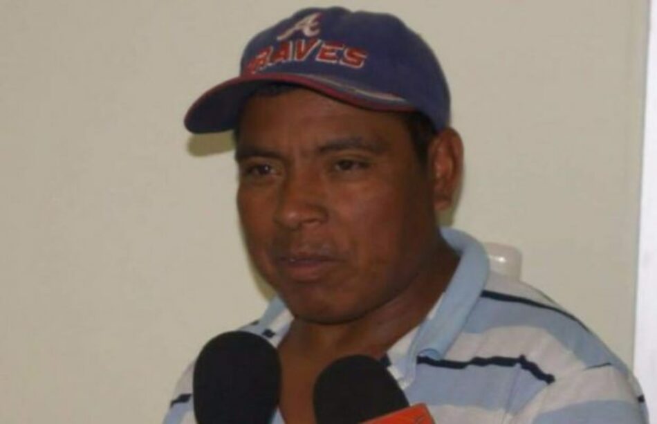 Asesinan a José de los Santos Sevilla, dirigente tolupán de Honduras