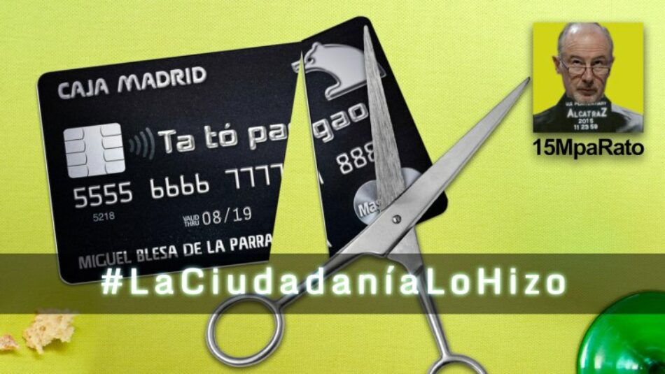 Cómo salieron a la luz las Tarjetas Black de Caja Madrid: #LaCiudadaníaLoHizo