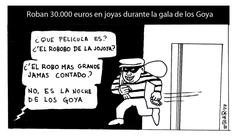 Roban 30.000 euros en joyas durante la gala de los Goya